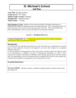 1-5B Science Unit Plan