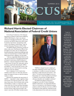 Summer 2016 - Caltech Employees Federal Credit Union