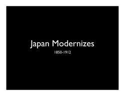 Modern Japan