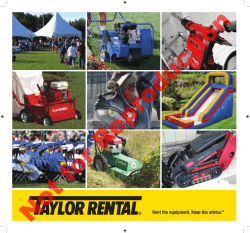No title - Taylor Rental