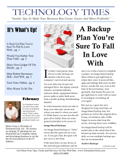 A Backup Plan You`re Sure To Fall In Love With
