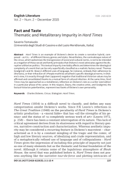 Fact and Taste - Edizioni Ca` Foscari Edizioni Ca` Foscari