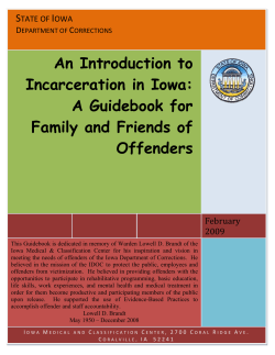Iowa Department of Corrections