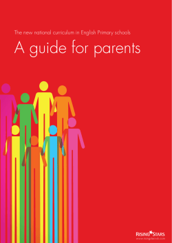 A guide for parents - Park Lane International School