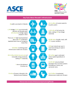 Key Facts About Nevada`s Infrastructure