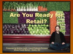 Are You Ready for Retail?