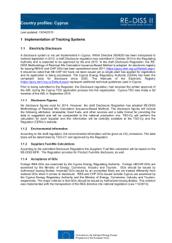 Country Profile_CY - 2015-04-15 ( / 240Kb) - RE-Diss