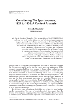 2010 - Fitness for Life