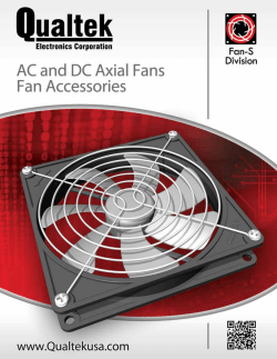 AC/DC Axial Fans - Heilind Electronics