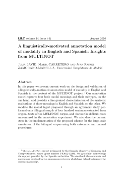 A linguistically-motivated annotation model of modality in English