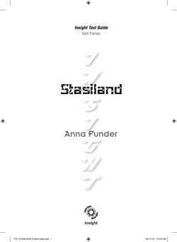 Stasiland - Insight Publications