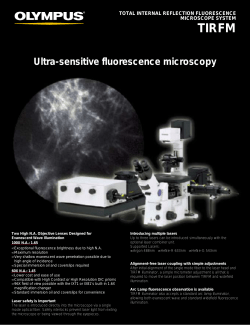 TIRFM Total Internal Reflection Fluorescence Microscope System