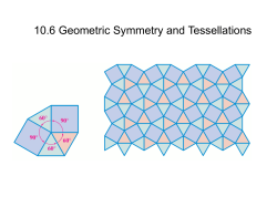 10.6 Geometric Symmetry and Tessellations