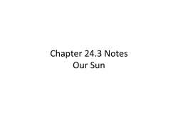 24.3 Notes - Our Sun.pptx