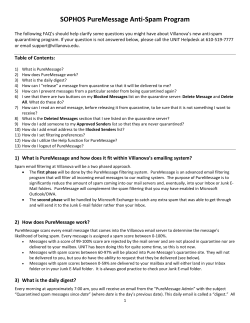 SOPHOS PureMessage Anti