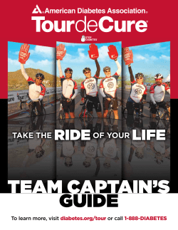 TeAM CAPTAiN`S GUide