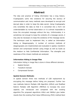 Abstract - Shodhganga