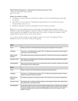 Alliance for Experiential Legal Education