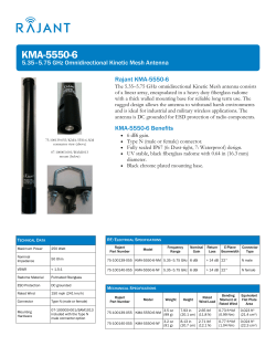 KMA-5550-6 - Rajant Corporation