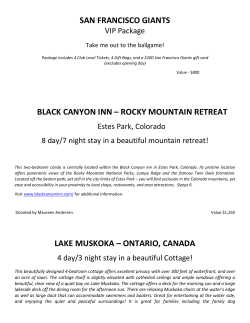 san francisco giants black canyon inn &ndash; rocky mountain retreat lake