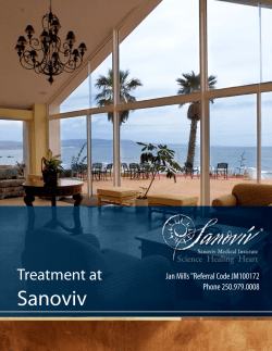 The Sanoviv Approach