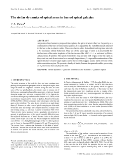 The stellar dynamics of spiral arms in barred spiral galaxies