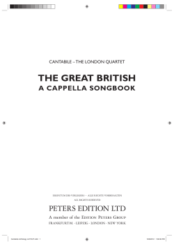 Sample Pages - Edition Peters