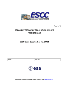 CROSS-REFERENCE OF ESCC, US
