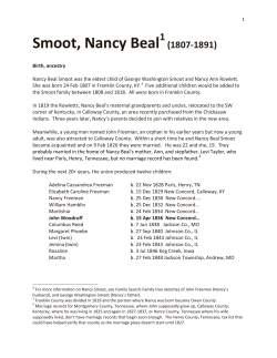 Smoot, Nancy Beal