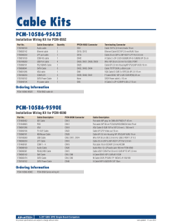 Cable Kits - Advantech