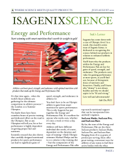 Energy and Performance