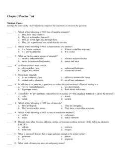 Chapter 3 Practice Test