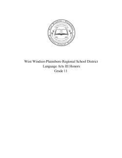 La - West Windsor-Plainsboro Regional School District