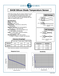 Si 30 Sili id S Si430 Silicon Diode Temperature Sensor