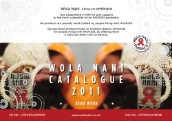 BEAD WORK - Wola Nani