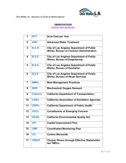 to view a glossary of abbreviations and terms