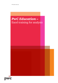 PwC Education - PwC Australia