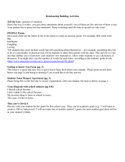 Classmate Scavenger Hunt