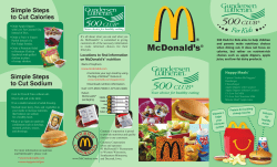 McDonald`s - Gundersen Health System