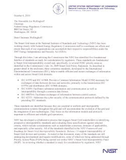 NIST-identified Standards for Consideration by Regulators, Release