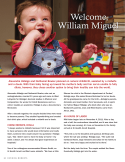 Read Baby Miguel`s story