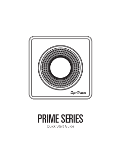 Prime Series Quick Start Guide