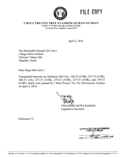 Bill No. 253-33 (COR)