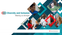 Diversity and Inclusion