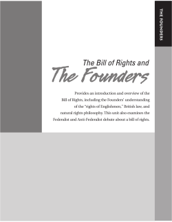 1 - Bill of Rights Institute