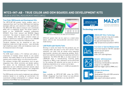 mtcs-int-ab - true color and oem boards and development kits