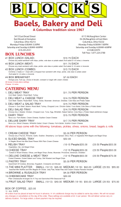 BaGels, Bakery and Deli