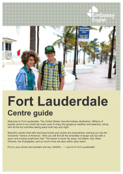 Fort Lauderdale - Embassy English