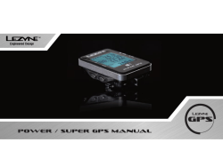 Power / Super GPS Manual