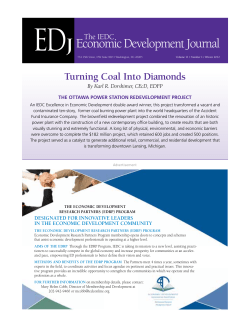ED Economic Development Journal